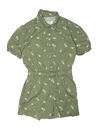 Pre-owned Old Navy Kids' Overalls In Green