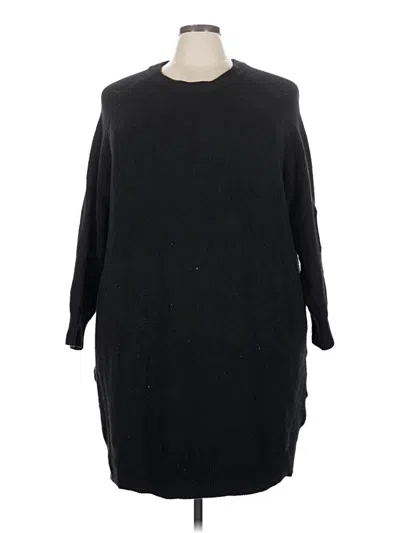 Pre-owned Old Navy Poncho In Black
