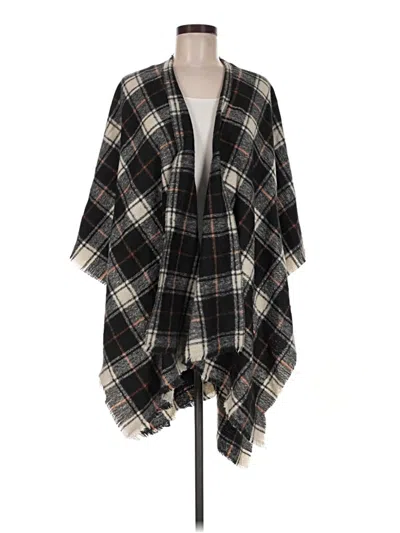 Pre-owned Old Navy Poncho In Black