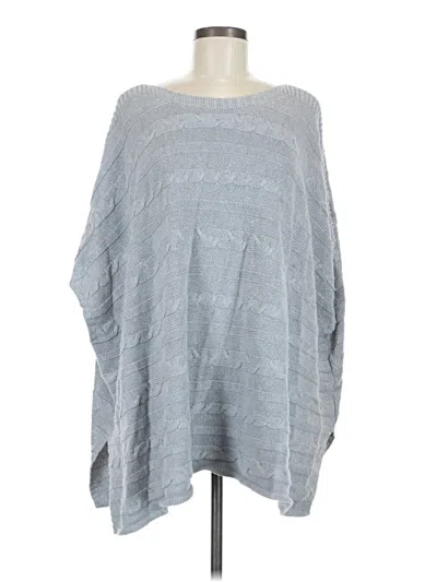 Pre-owned Old Navy Poncho In Gray
