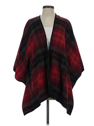 Pre-owned Old Navy Poncho In Red