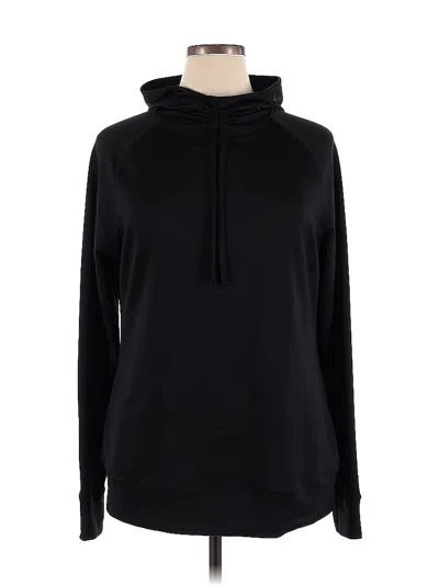 Pre-owned Old Navy Pullover Hoodie In Black