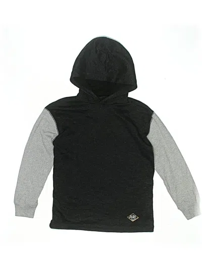 Pre-owned Old Navy Kids' Pullover Hoodie In Black