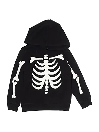 Pre-owned Old Navy Kids' Pullover Hoodie In Black