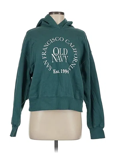 Pre-owned Old Navy Pullover Hoodie In Blue