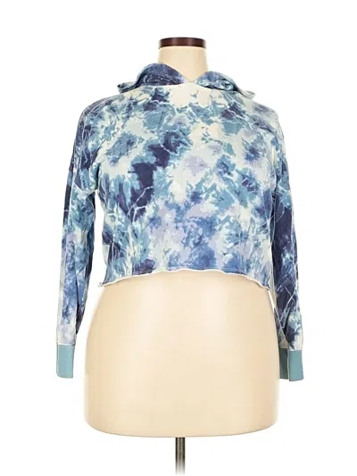 Pre-owned Old Navy Pullover Hoodie In Blue