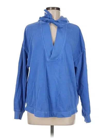 Pre-owned Old Navy Pullover Hoodie In Blue