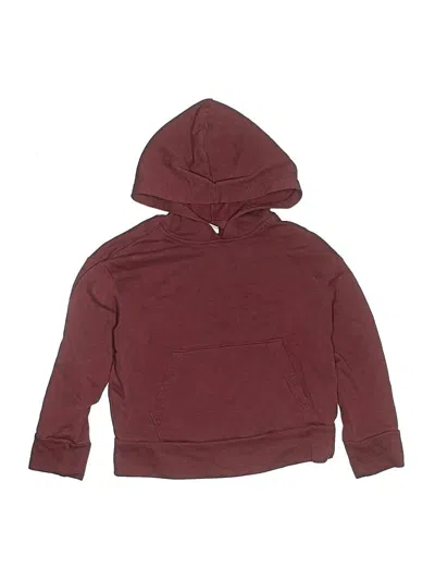 Pre-owned Old Navy Kids' Pullover Hoodie In Burgundy