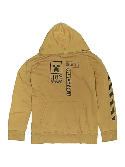 Pre-owned Old Navy Kids' Pullover Hoodie In Gold