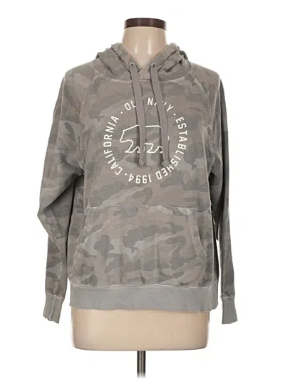 Pre-owned Old Navy Pullover Hoodie In Gray