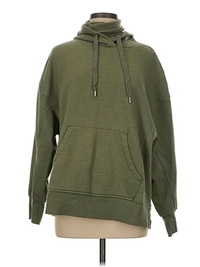 Pre-owned Old Navy Pullover Hoodie In Green