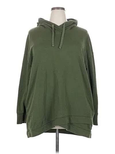 Pre-owned Old Navy Pullover Hoodie In Green