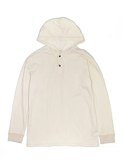 Pre-owned Old Navy Kids' Pullover Hoodie In Ivory