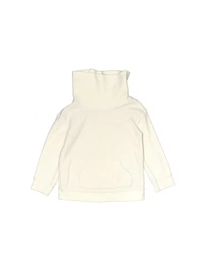 Pre-owned Old Navy Kids' Pullover Hoodie In White