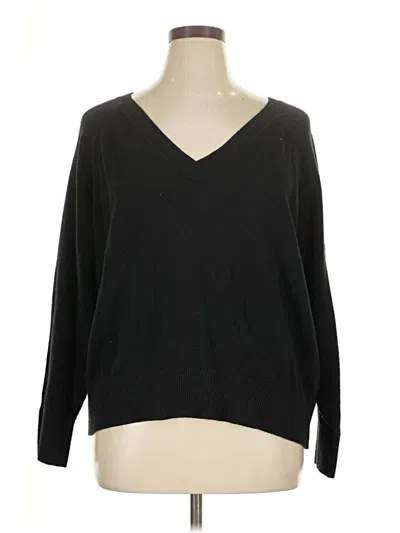 Pre-owned Old Navy Pullover Sweater In Black