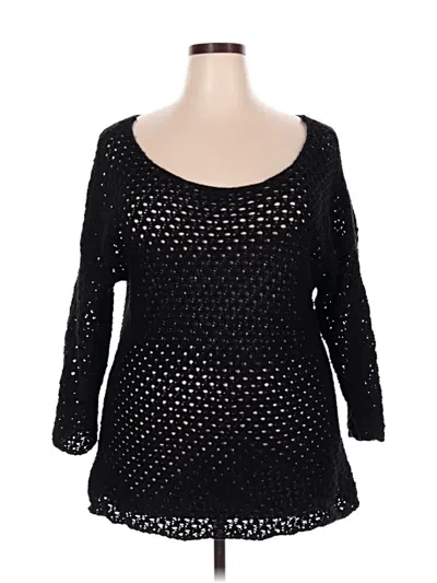 Pre-owned Old Navy Pullover Sweater In Black