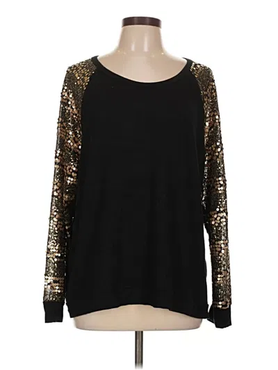 Pre-owned Old Navy Pullover Sweater In Black