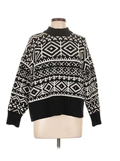 Pre-owned Old Navy Pullover Sweater In Black