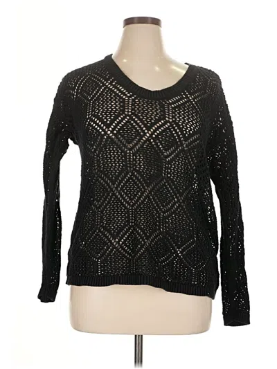 Pre-owned Old Navy Pullover Sweater In Black