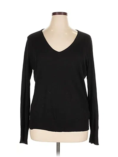 Pre-owned Old Navy Pullover Sweater In Black