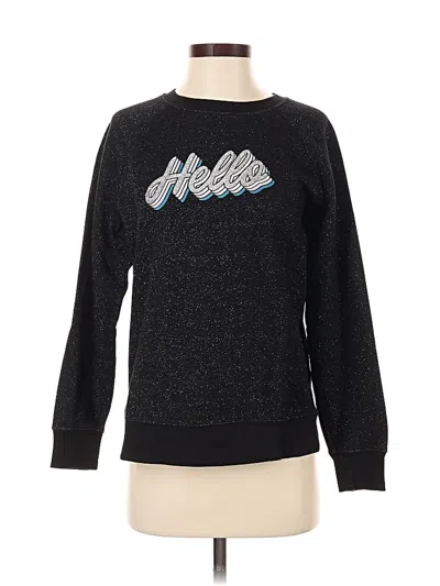 Pre-owned Old Navy Pullover Sweater In Black
