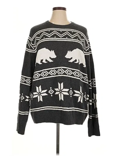Pre-owned Old Navy Pullover Sweater In Black