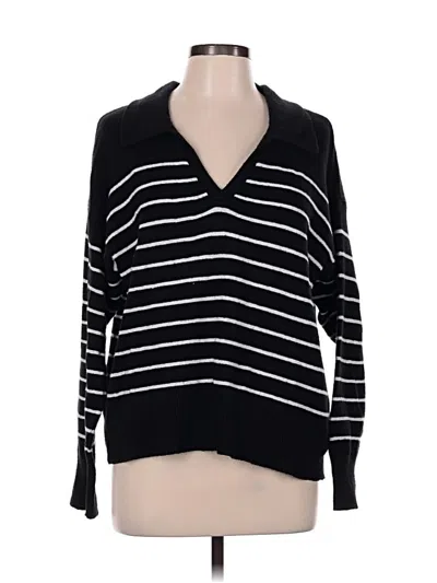 Pre-owned Old Navy Pullover Sweater In Black
