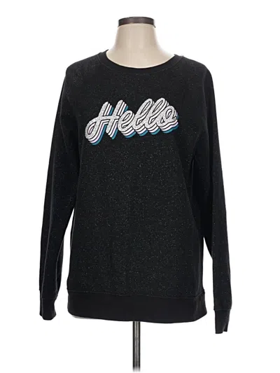 Pre-owned Old Navy Pullover Sweater In Black