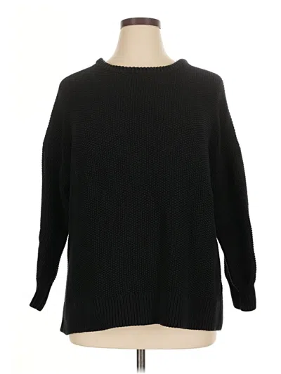 Pre-owned Old Navy Pullover Sweater In Black