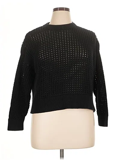 Pre-owned Old Navy Pullover Sweater In Black