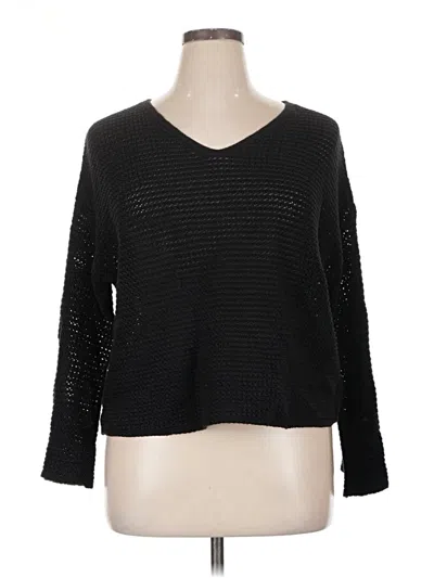 Pre-owned Old Navy Pullover Sweater In Black