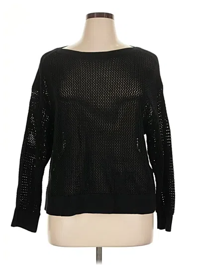 Pre-owned Old Navy Pullover Sweater In Black