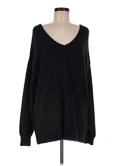 Pre-owned Old Navy Pullover Sweater In Black
