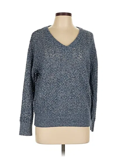 Pre-owned Old Navy Pullover Sweater In Blue