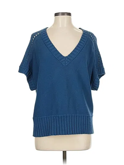 Pre-owned Old Navy Pullover Sweater In Blue