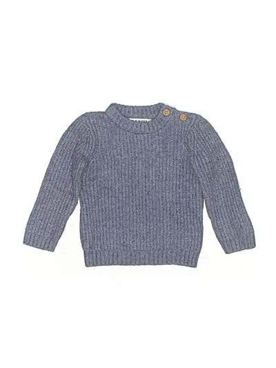 Pre-owned Old Navy Babies' Pullover Sweater In Blue