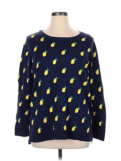 Pre-owned Old Navy Pullover Sweater In Blue