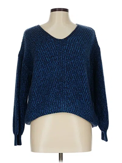 Pre-owned Old Navy Pullover Sweater In Blue