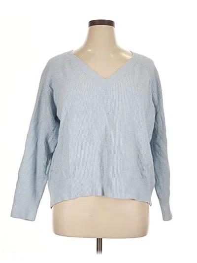 Pre-owned Old Navy Pullover Sweater In Blue