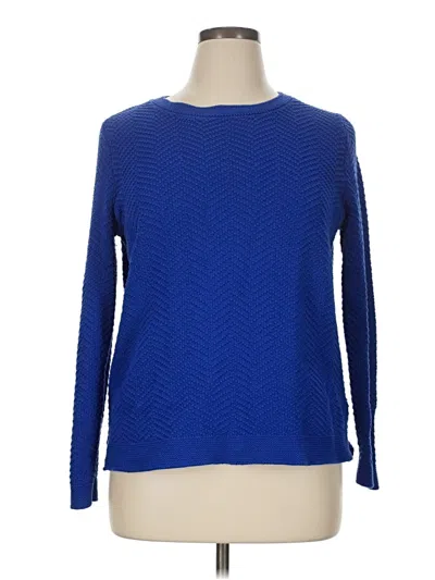Pre-owned Old Navy Pullover Sweater In Blue