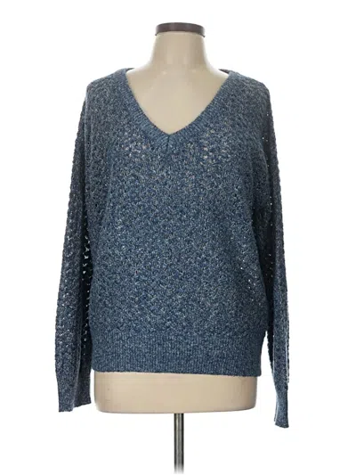 Pre-owned Old Navy Pullover Sweater In Blue
