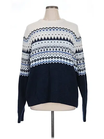 Pre-owned Old Navy Pullover Sweater In Blue