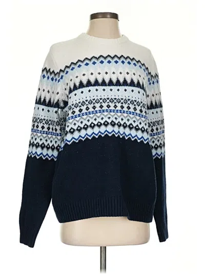 Pre-owned Old Navy Pullover Sweater In Blue