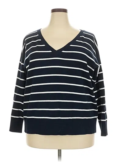 Pre-owned Old Navy Pullover Sweater In Blue