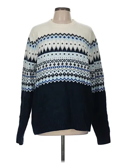 Pre-owned Old Navy Pullover Sweater In Blue