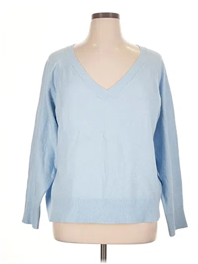 Pre-owned Old Navy Pullover Sweater In Blue