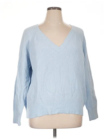 Pre-owned Old Navy Pullover Sweater In Blue