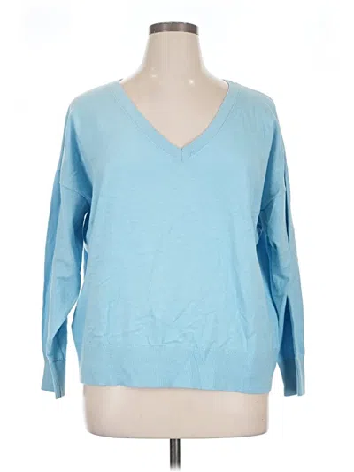 Pre-owned Old Navy Pullover Sweater In Blue