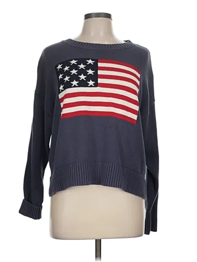 Pre-owned Old Navy Pullover Sweater In Blue