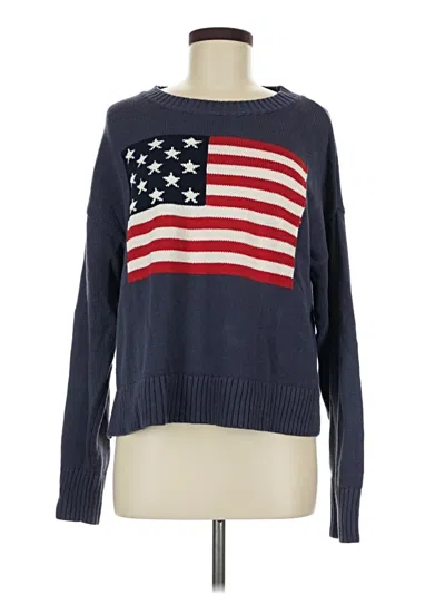 Pre-owned Old Navy Pullover Sweater In Blue